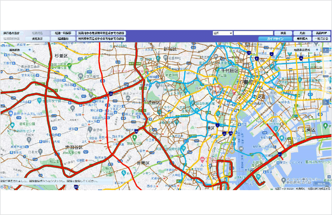 道路調査・輸送可否の検討